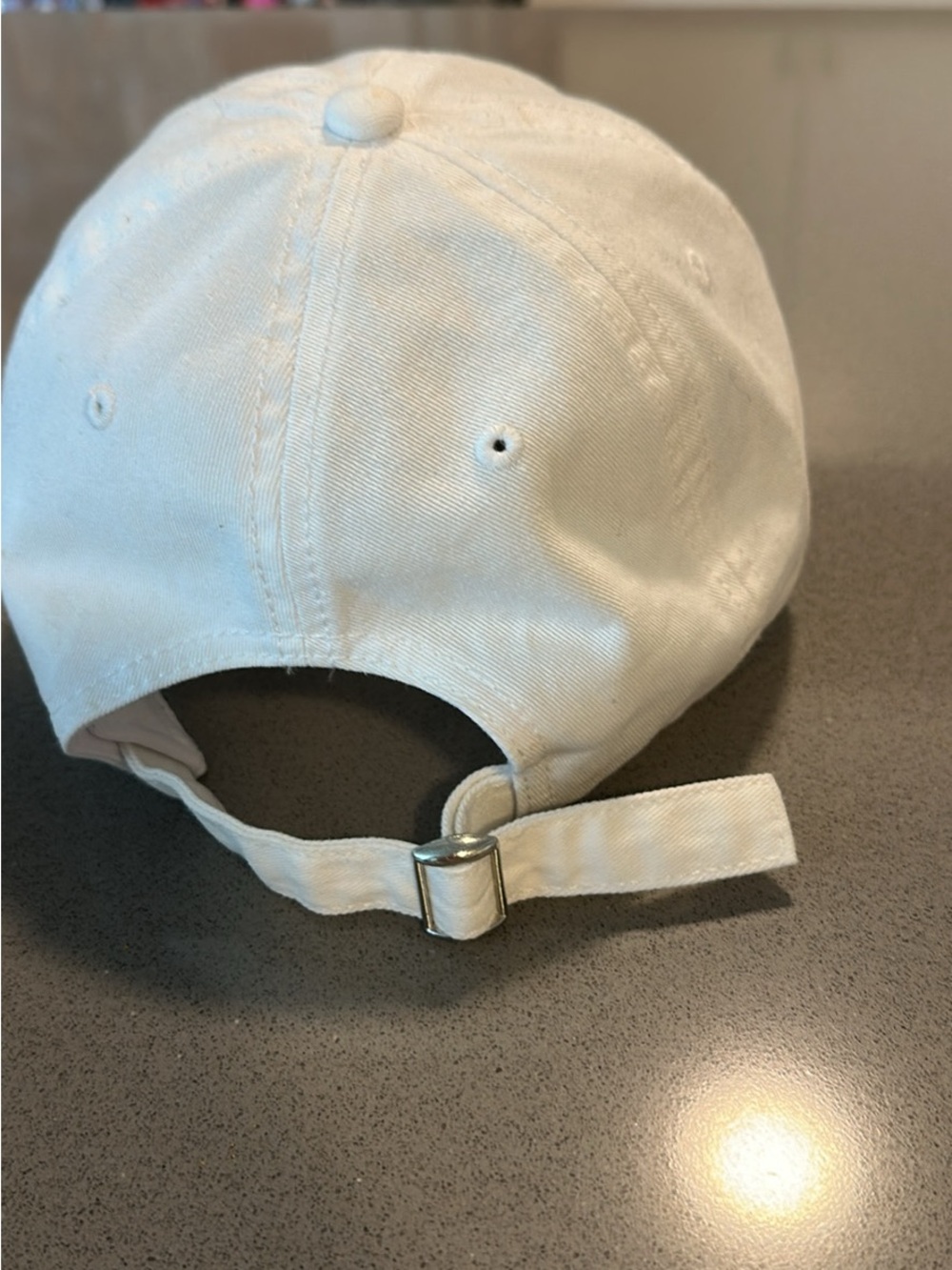 Target White Baseball Cap with Blue "Self Love Club" Embroidery - Picture 3 of 3